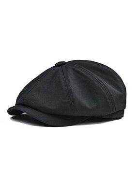 New Men's Newsboy Flat Cap 100% Cotton Gatsby Ivy Golf Cabbie Hat